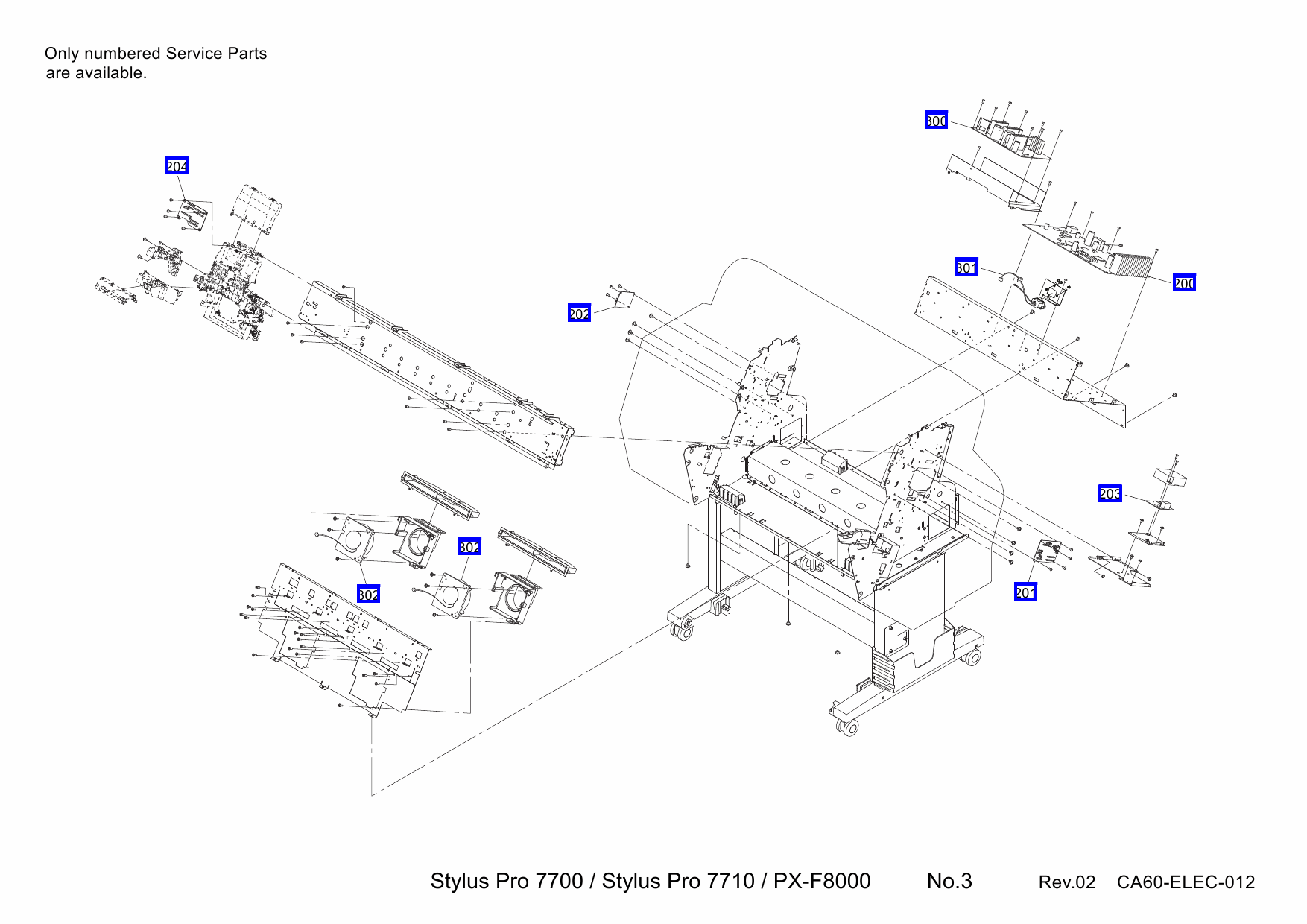 EPSON StylusPro 7700 7710 Parts Manual-4 EPSON StylusPro 7700 7710 Parts Manual-4